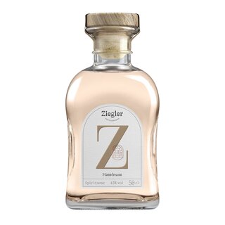 Ziegler Haselnuss Geist Edelbrand 0,5 L