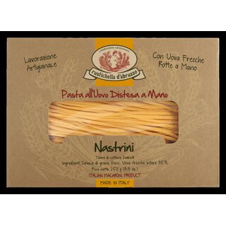 Rustichella d´Abruzzo Pasta Nastrini 250 gr.