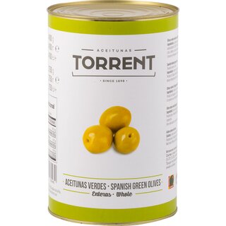 Torrent Grüne Oliven mit Kern 350gr.