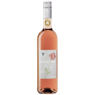 Durbacher Spätburgunder Rosé QbA trocken Wein mit der Rose 2021